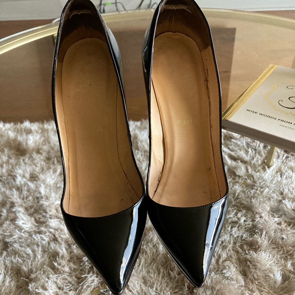 Christian Louboutin Pigalle Plato 140 Patent Calf
